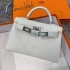 Hermes Kelly Mini Genuine Epsom Leather 19x5.5x12cm 